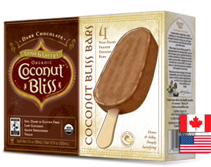 Coconut Bliss Bars - Dark Chocolate